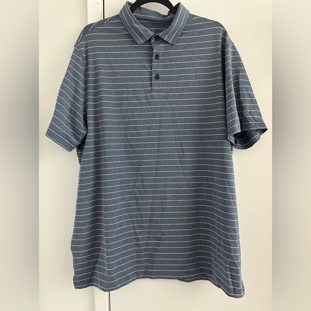 Polo Shirt C9 Champion Duo Dry Mens Golf Polo Casual Short Sleeve Shirt Sz XL